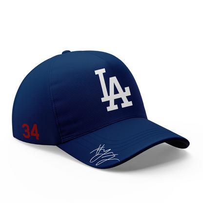 Limited edition Los Angeles Dodgers jersey with YEONJUN signature