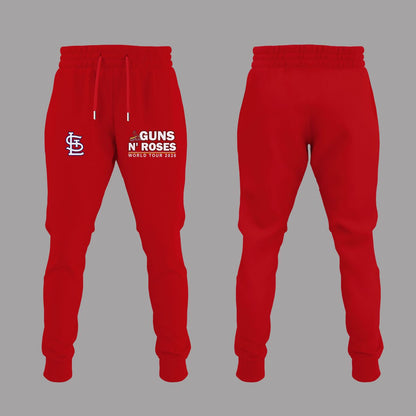 01.25. Perfect Hoodie Guns N' Roses x St. Louis Cardinals - World Tour 2026 Hoodie