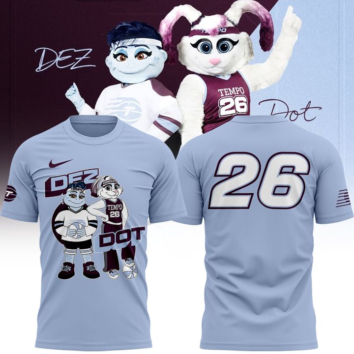 2. Toronto Tempo Mascots: Dez & Dot Tee