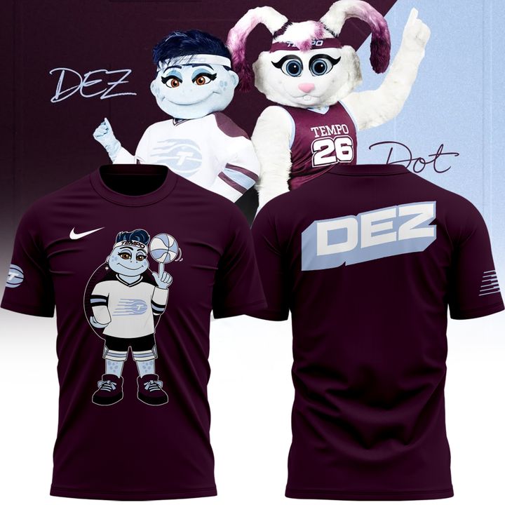 9. Toronto Tempo Mascots: Dez & Dot Tee