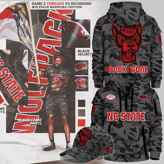 Limited Edition NCSU  Football 2026 Quarter Zipper Hoodie