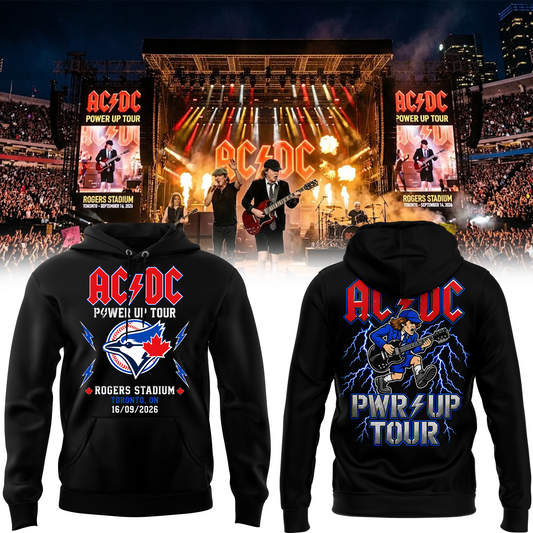 AC/DC Power Up Tour 2026 Rogers Stadium Toronto hoodie