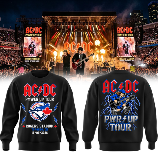 AC/DC Power Up Tour 2026 Rogers Stadium Toronto sweat