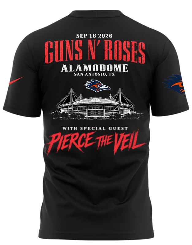 Guns N’ Roses x Alamodome San Antonio 2026 Tour Limited Edition Tshirt