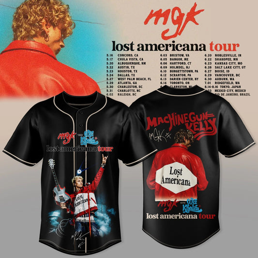MGK Lost Americana Tour 2026 Jersey Limited Edition V3