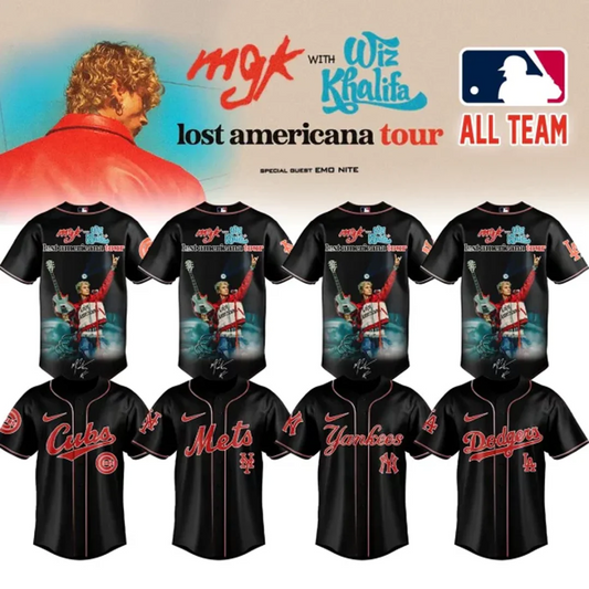 Baseball x MGK Lost Americana Tour 2026 Jersey Limited Edition