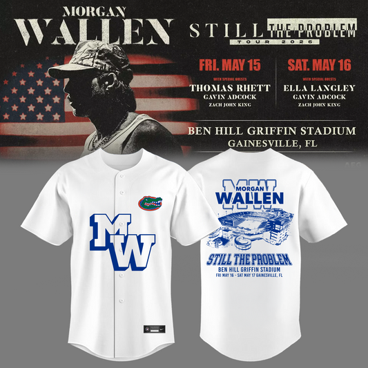 Limited Edition “Still The Problem Tour” At Ben Hill Griffin Stadium, Florida Gators Jersey