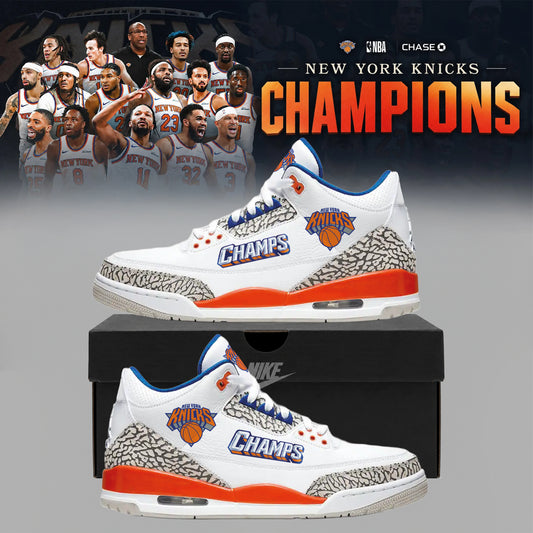 New York Knicks Eastern Conference Champions Shoes