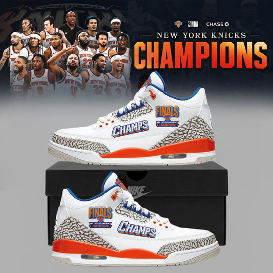 New York Knicks Eastern Conference Champions Shoes