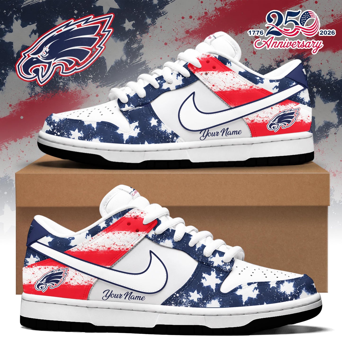 . PHI Special “United States Semiquincentennial” 2026 Limited Edition Dunk Low