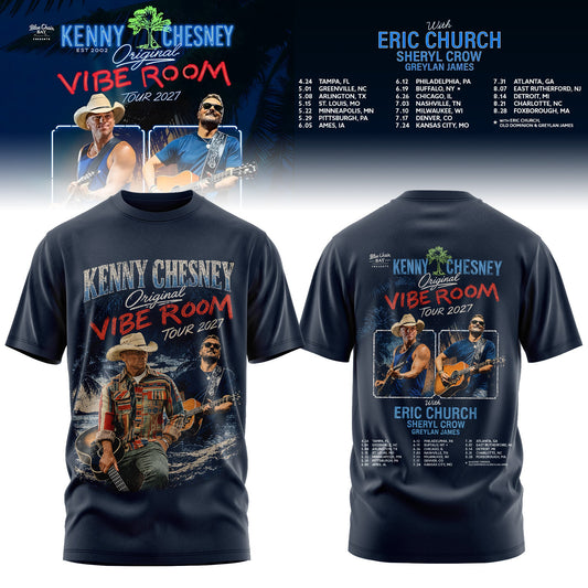 KENNY CHESNEY VIBE ROOM TOUR TEE