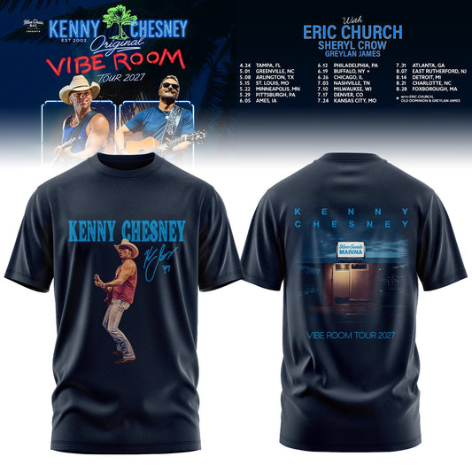 KENNY CHESNEY VIBE ROOM TOUR TEE