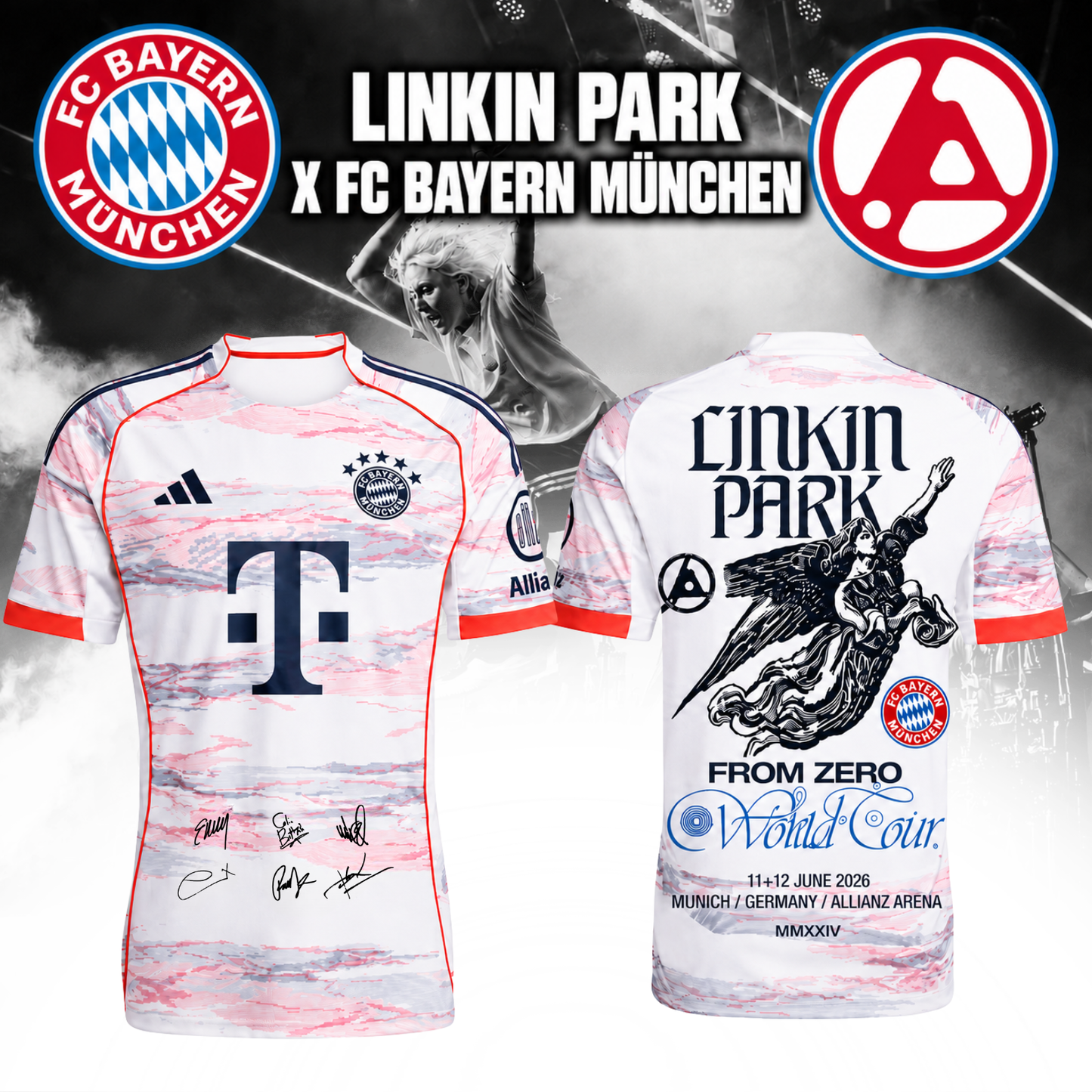 ,Linkin Park x FC Bayern München Jersey