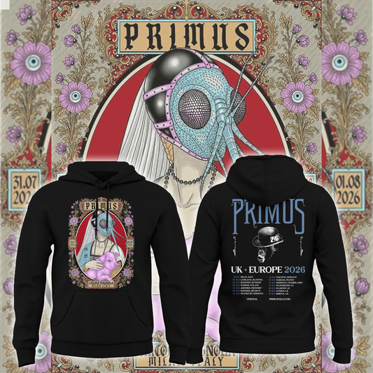 Limited Edition Primus Europe Tour 2026 Hoodie