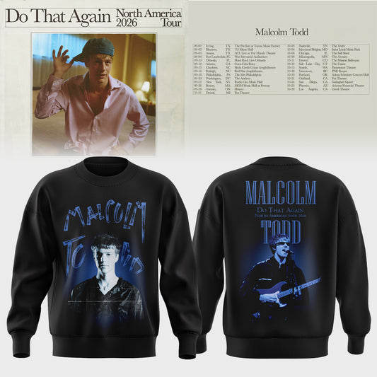 MALCOLM TODD – DO THAT AGAIN NORTH AMERICA TOUR SWEATER