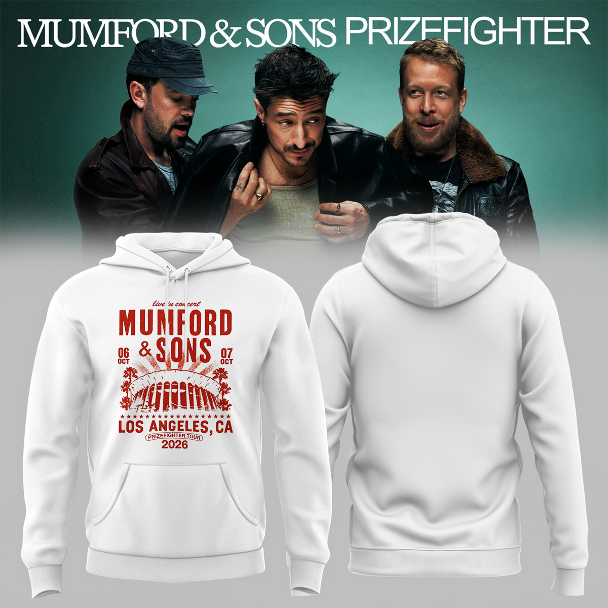 Limited Edition Prizefighter Tour 2026, CA Hoodie