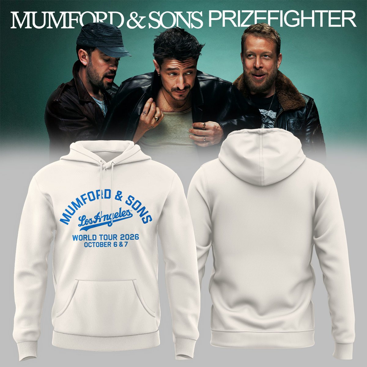 Limited Edition Prizefighter Tour 2026, CA Hoodie