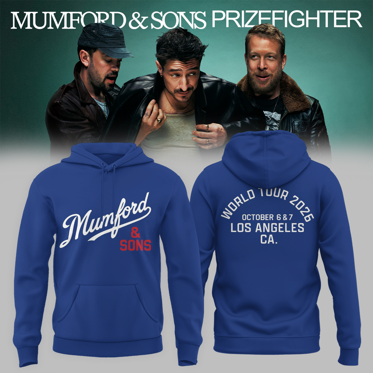 Limited Edition Prizefighter Tour 2026, CA Hoodie