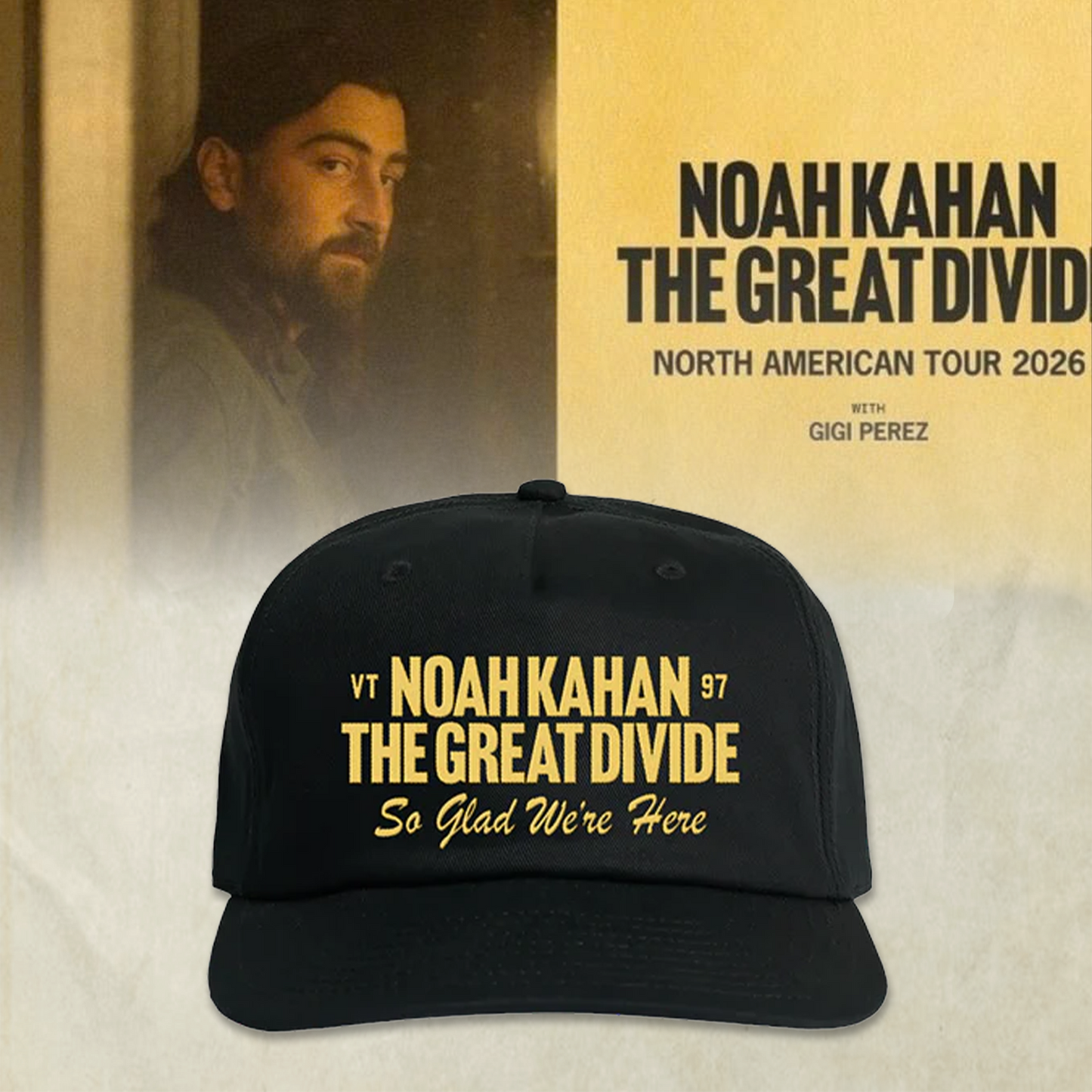 Noah Kahan Tour 2026 Cap Limited Edition