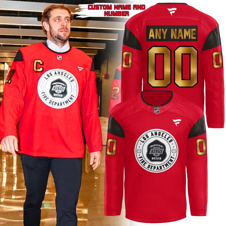 LA Kings - LAFD Specialty Jersey Limited Edition
