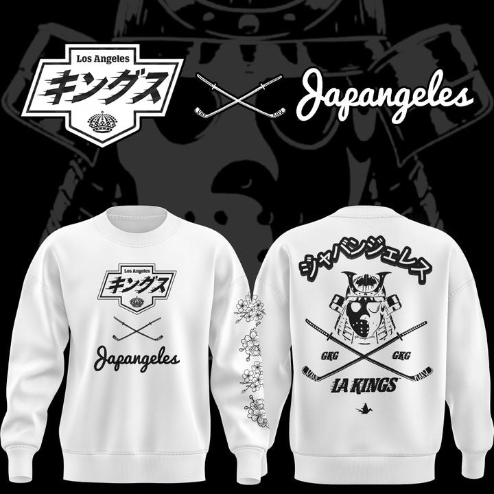 Special New Japangeles x Los Angeles Kings White Sweat 2025