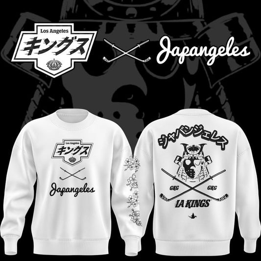 Special New Japangeles x Los Angeles Kings White Sweat 2025