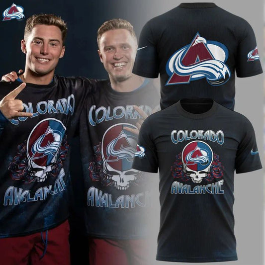 2. Limited Edition Colorado Avalanche Grateful Dead Night Tshirt