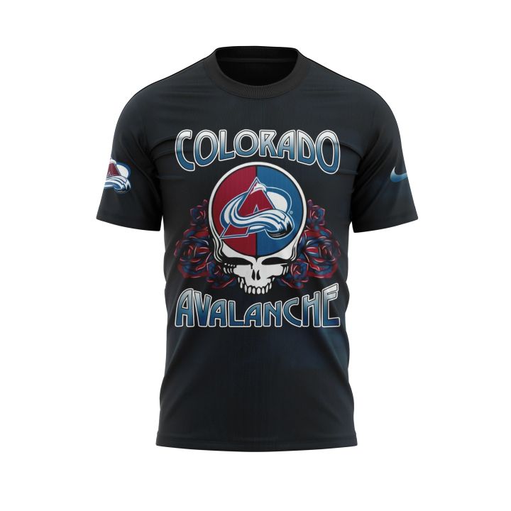 4. Limited Edition Colorado Avalanche Grateful Dead Night Tshirt