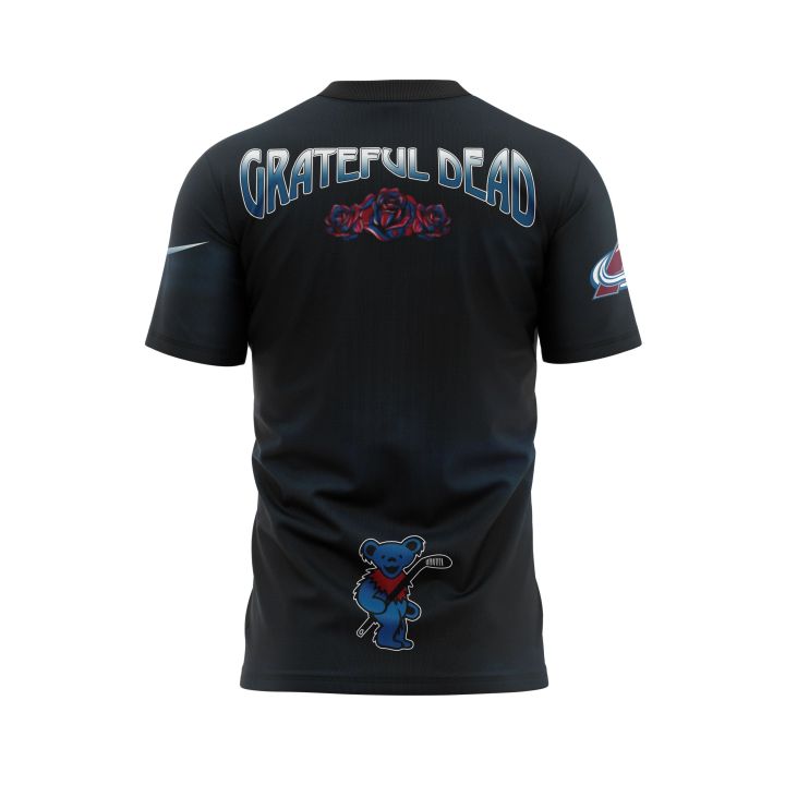 4. Limited Edition Colorado Avalanche Grateful Dead Night Tshirt