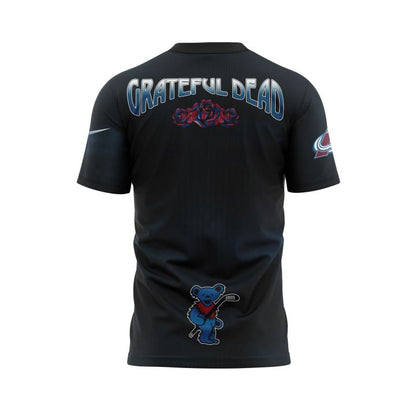 4. Limited Edition Colorado Avalanche Grateful Dead Night Tshirt