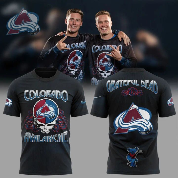 3. Limited Edition Colorado Avalanche Grateful Dead Night Tshirt
