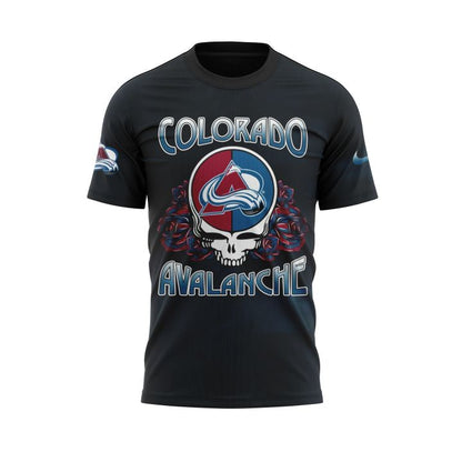 3. Limited Edition Colorado Avalanche Grateful Dead Night Tshirt