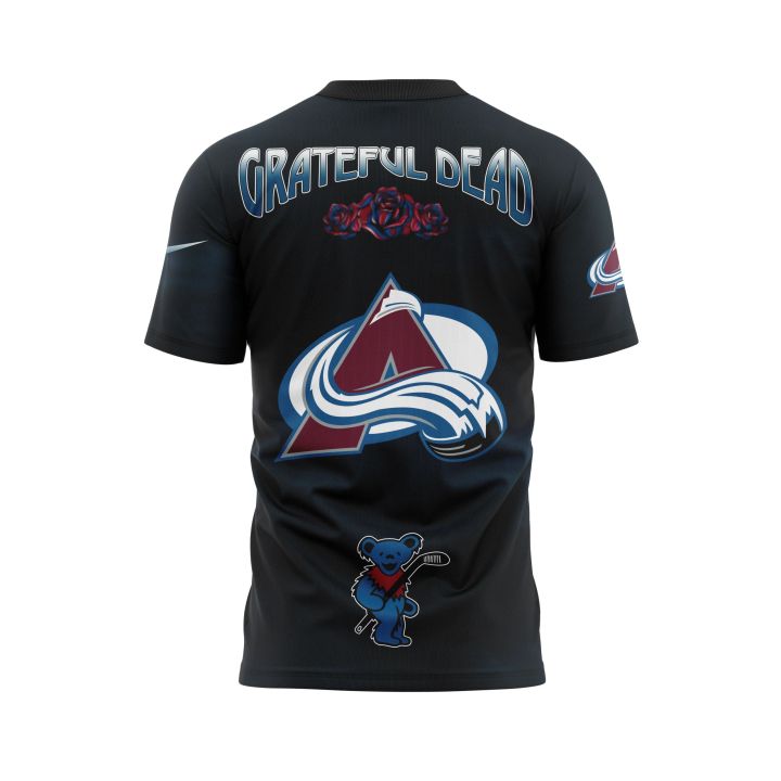 3. Limited Edition Colorado Avalanche Grateful Dead Night Tshirt