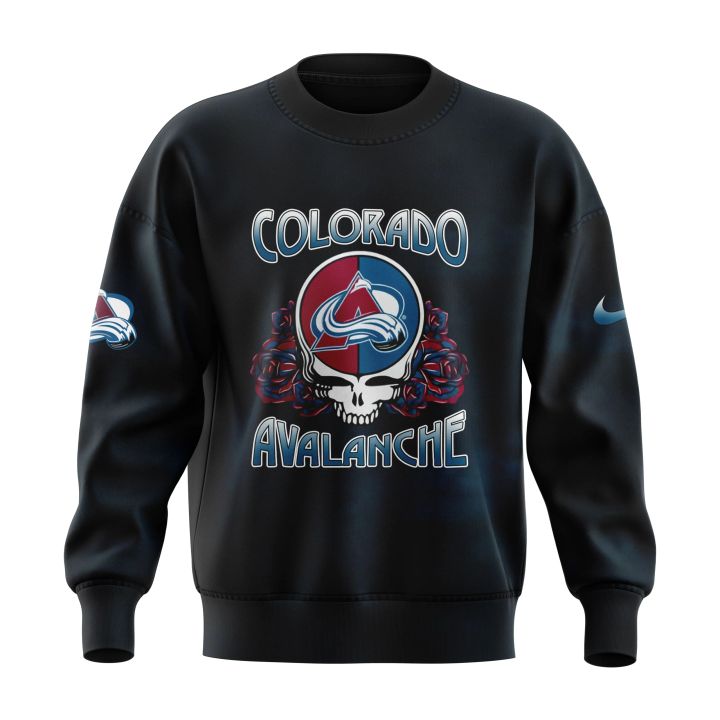 1. Limited Edition Colorado Avalanche Grateful Dead Night Sweatshirt