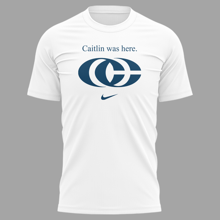 Special New Caitlin Clark logo 22 T-Shirt white