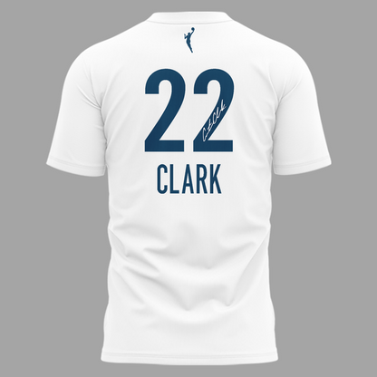 Special New Caitlin Clark logo 22 T-Shirt white