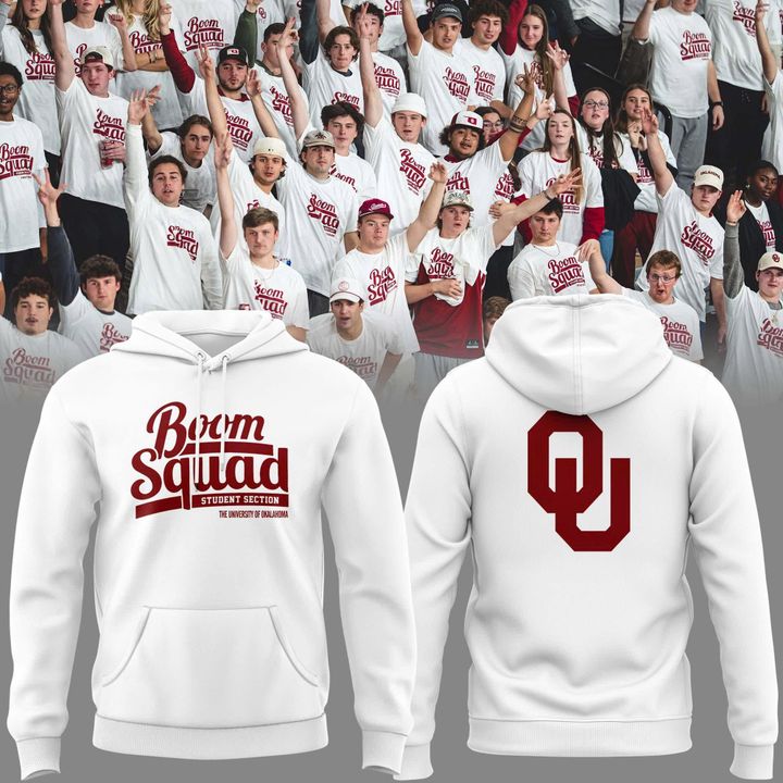 Oklahoma Sooners BoomSquad Hoodie - Limited Edition
