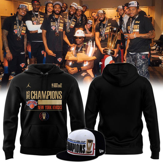 New York Knicks 2025 Cup Champions Combo Hoodie