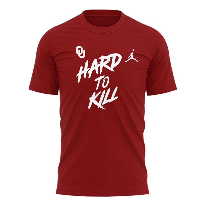2025 "Hard To Kill" Oklahoma Sooners Red T-Shirt