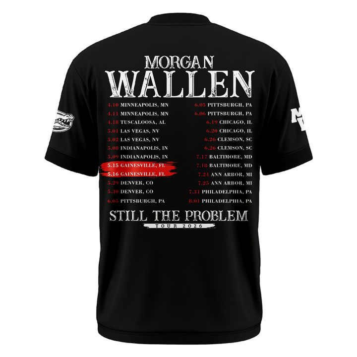 2. Still the Problem Tour "Morgan Wallen x Florida Gators" Tshirt 2026