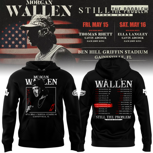 2. Still the Problem Tour "Morgan Wallen x Florida Gators" Hoodie 2026