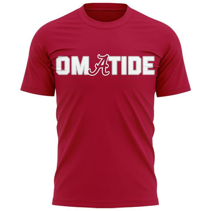 Limited edition Alabama Crimson Tide 2026 Baseball College World Series "OmaTide" T-Shirt Red