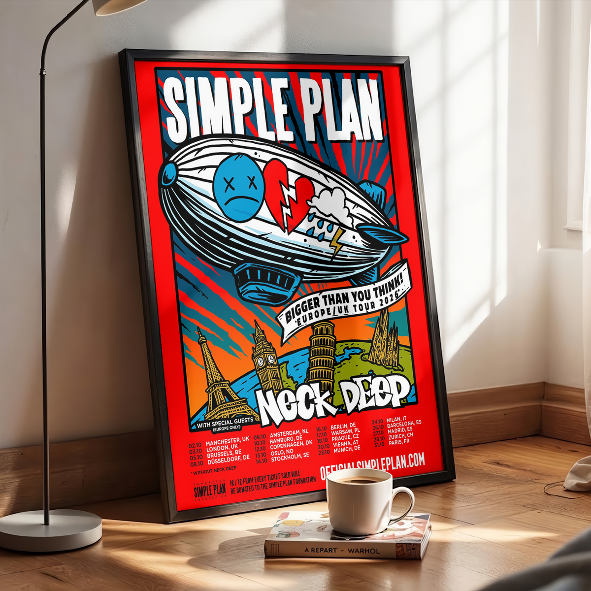 Limited Edition Bigger Than You Think! Tour Poster