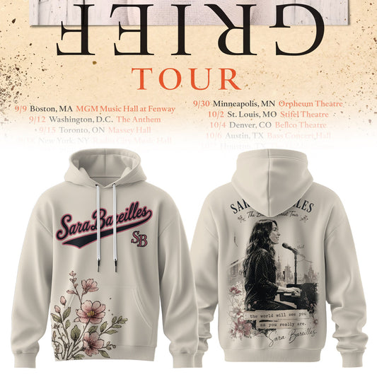 SARA BAREILLES “GOOD GRIEF” TOUR COLLECTION HOODIE