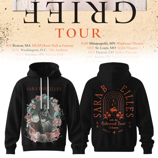 SARA BAREILLES “GOOD GRIEF” TOUR COLLECTION HOODIE