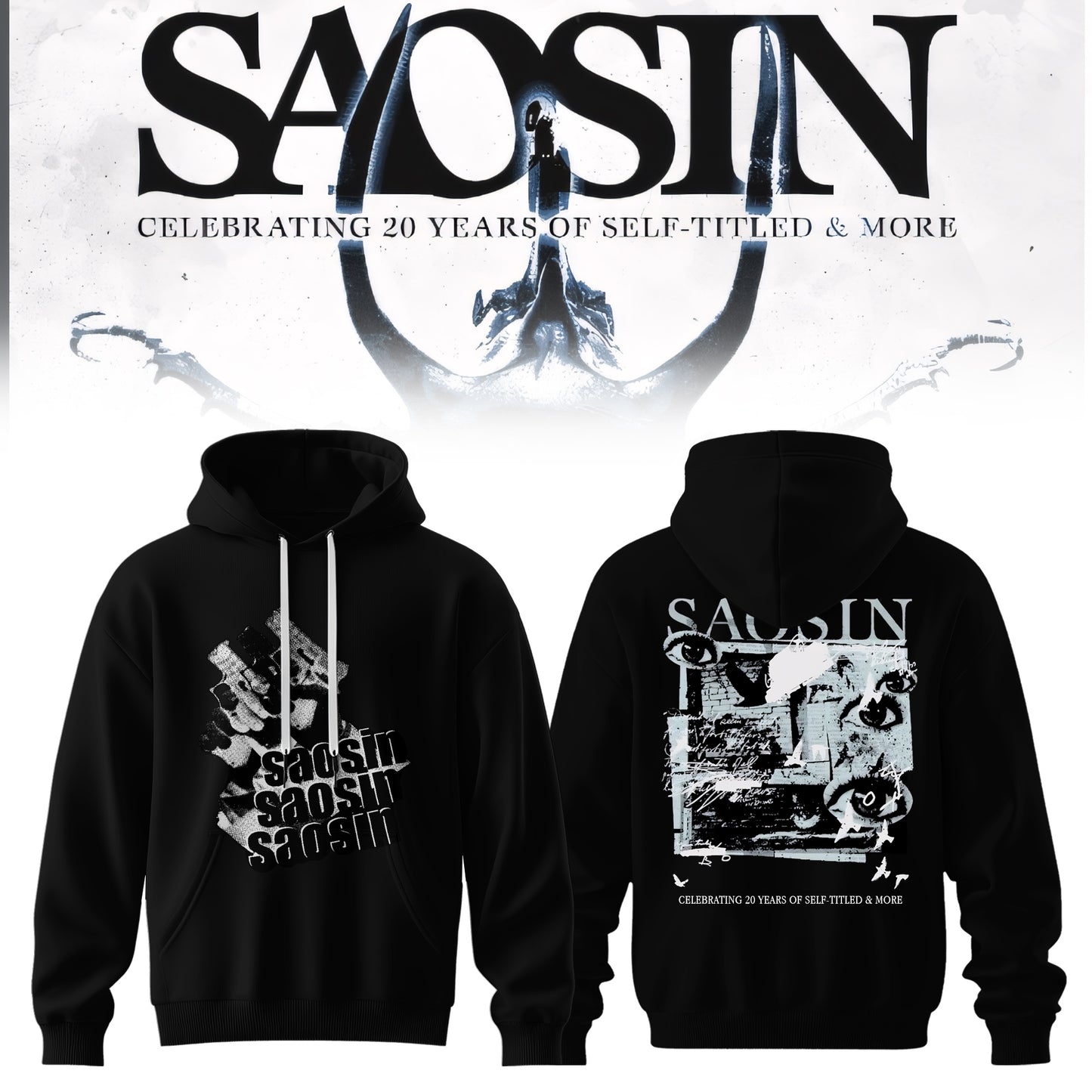 SAOSIN — 20 YEARS OF POST-HARDCORE LEGACY HOODIE