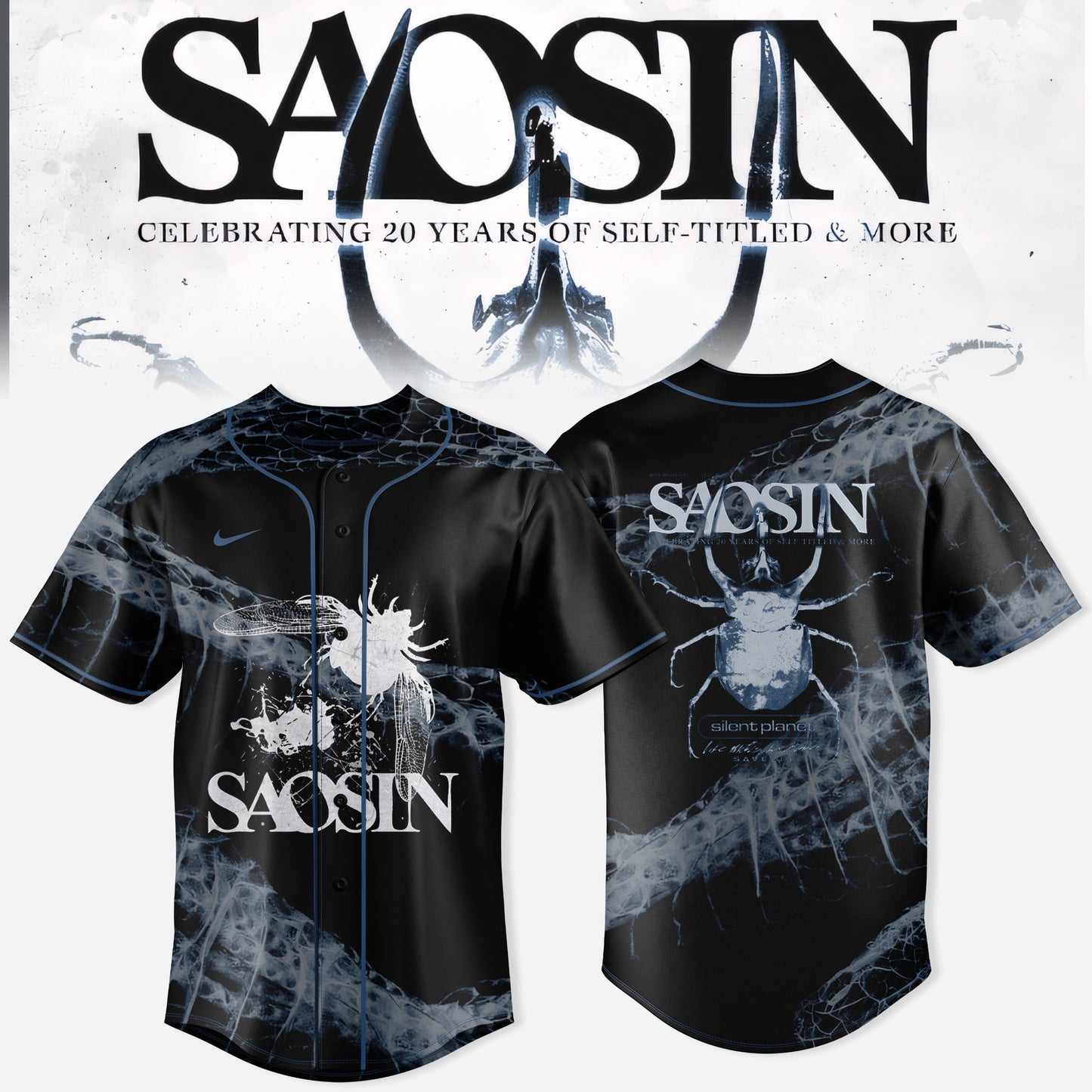 _SAOSIN — 20 YEARS OF POST-HARDCORE LEGACY JERSEY