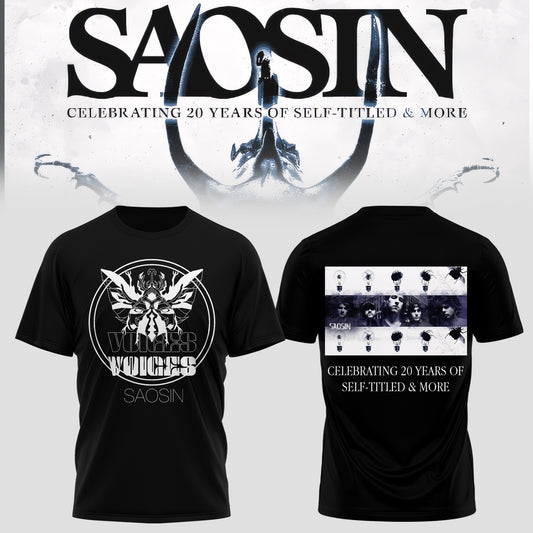 SAOSIN — 20 YEARS OF POST-HARDCORE LEGACY TEE