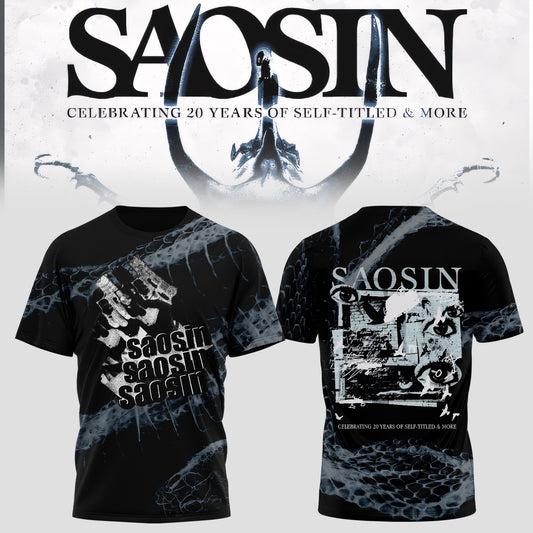 SAOSIN — 20 YEARS OF POST-HARDCORE LEGACY TEE