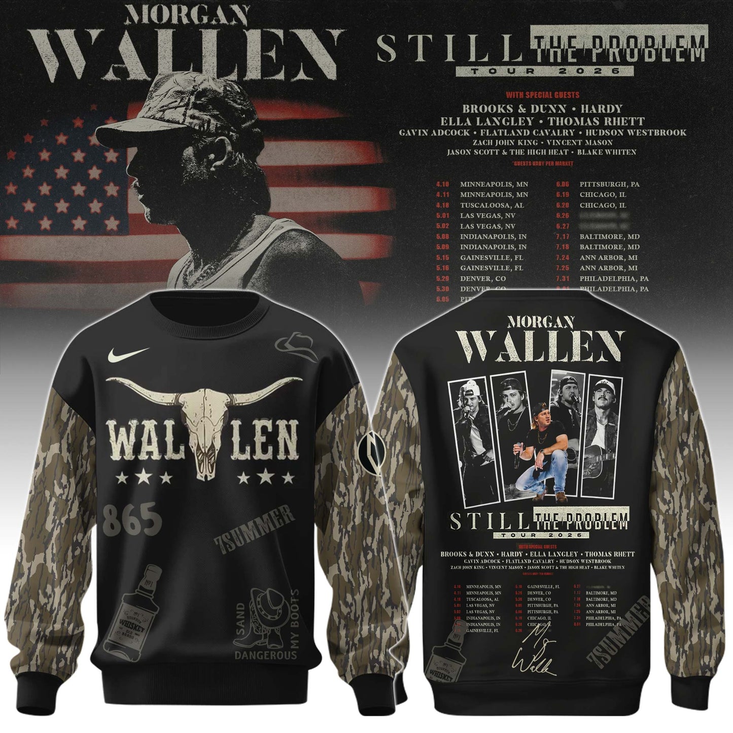 Still The Problem Tour 2026 Sweatshirt